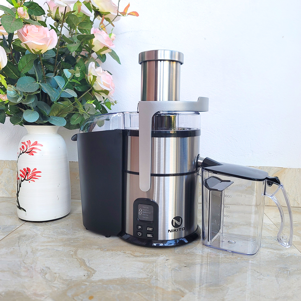 Mô tả Máy ép nhanh trái cây NIKITO công suất cao 1500W, dung tích 1000ml, bảo hành 24 tháng ép hoa quả, rau củ, siêu khỏe-NIKI - 1