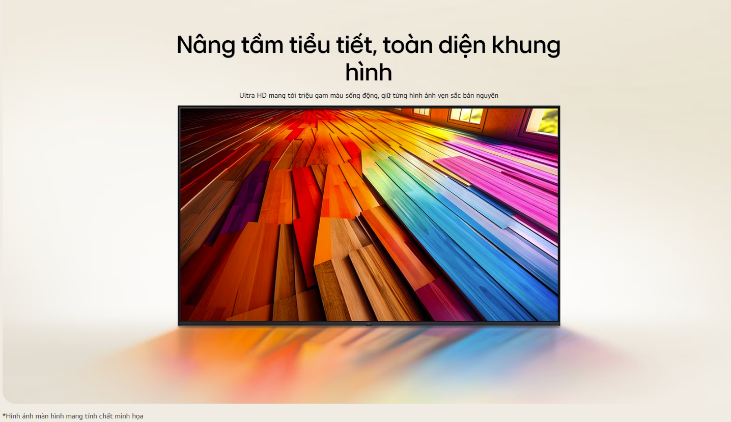 Mô tả Smart UHD Tivi LG 55 Inch 55UT8050PSB - Model 2024 - Miễn phí lắp đặt - 1