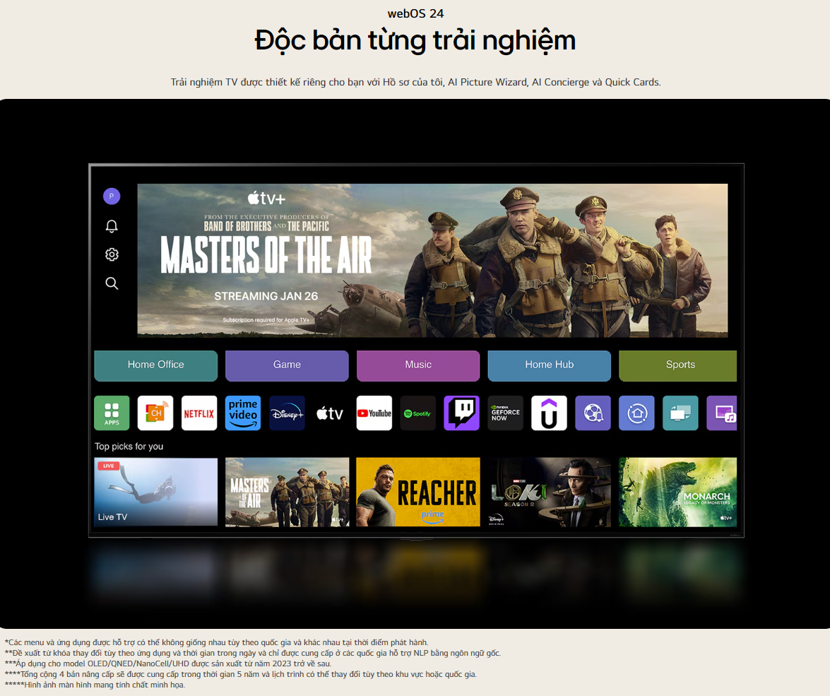 Mô tả Smart UHD Tivi LG 55 Inch 55UT8050PSB - Model 2024 - Miễn phí lắp đặt - 5