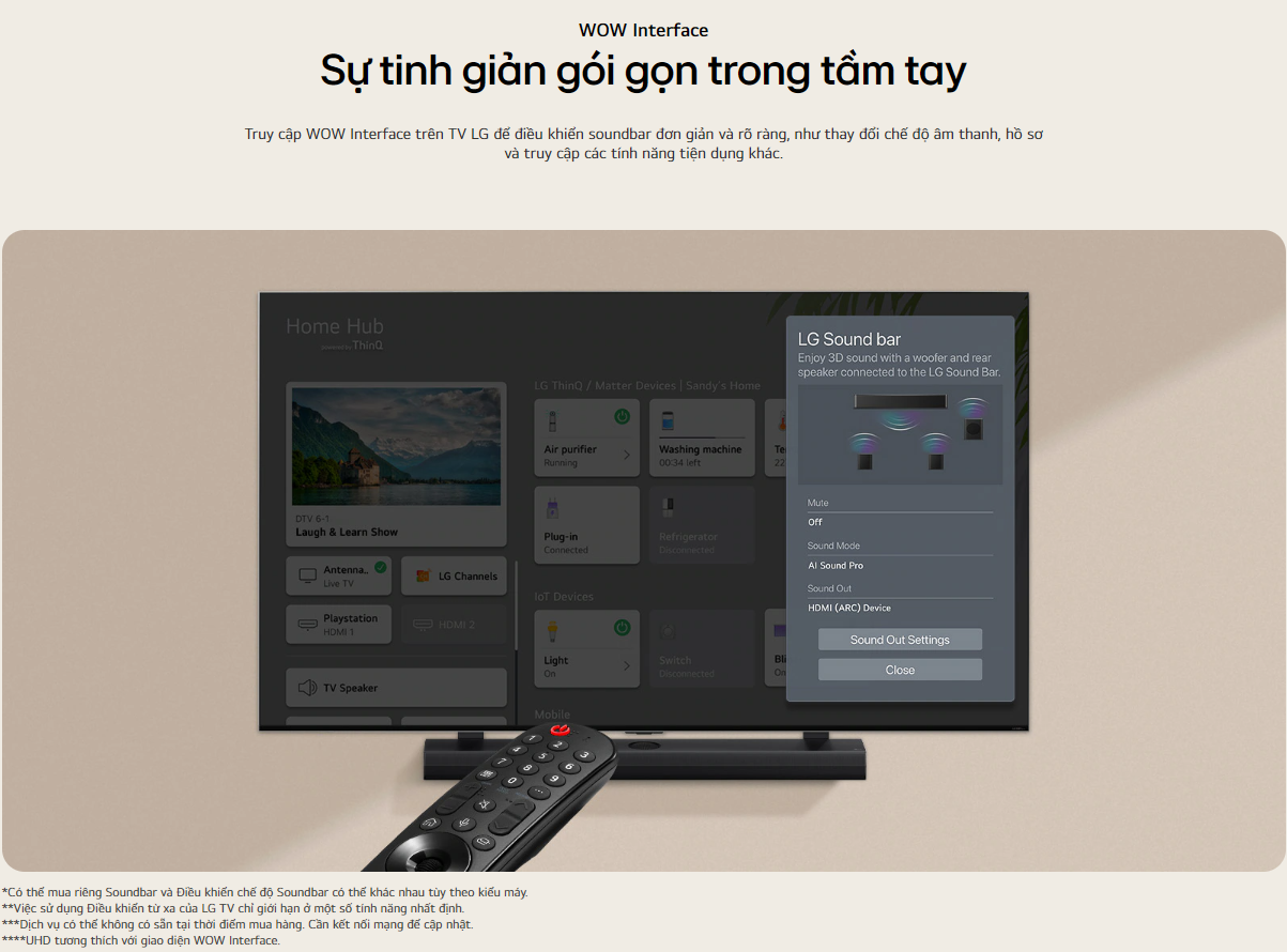 Mô tả Smart UHD Tivi LG 55 Inch 55UT8050PSB - Model 2024 - Miễn phí lắp đặt - 6
