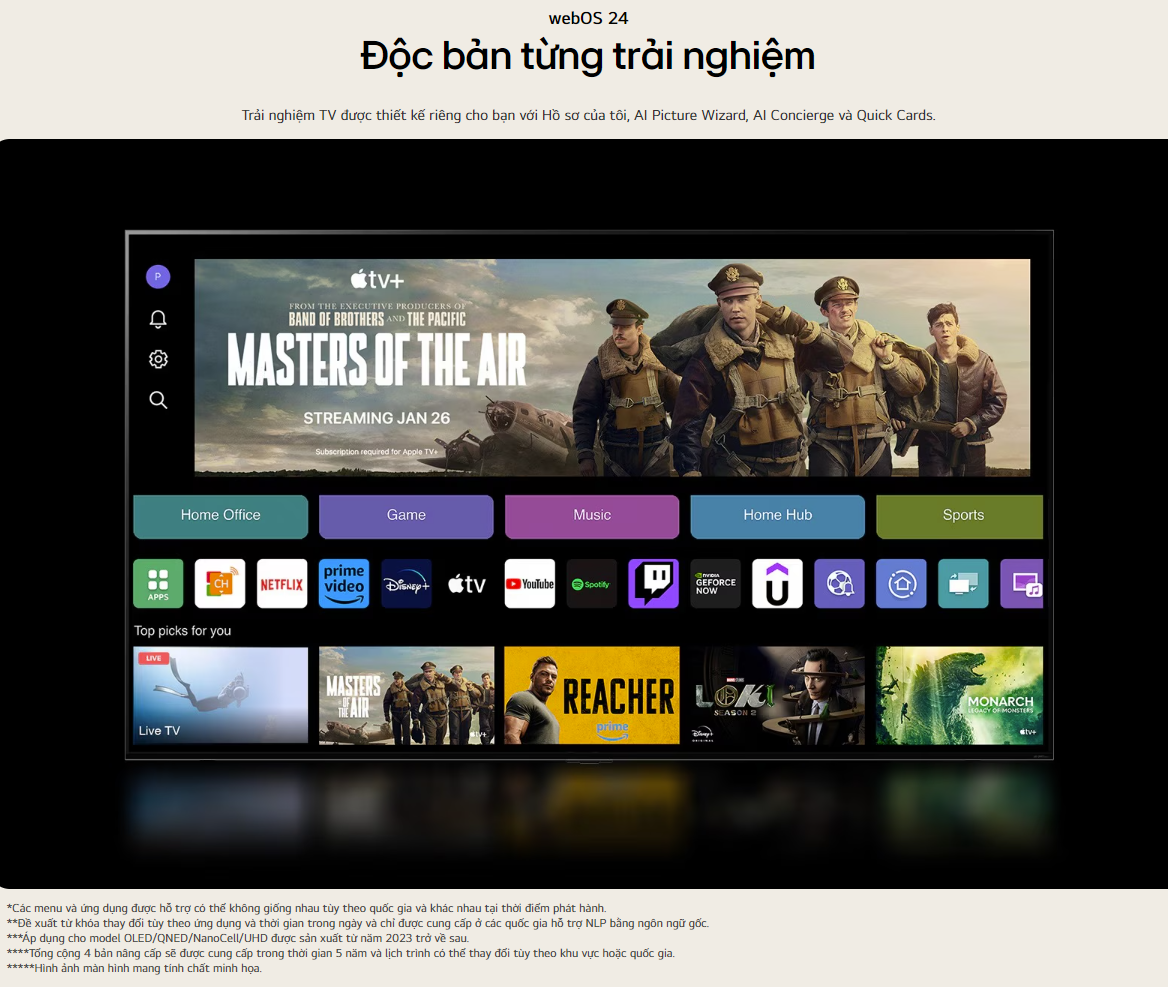 Mô tả Smart Tivi NanoCell LG 4K 65 inch 65NANO81TSA - Model 2024 - Miễn phí lắp đặt - 5