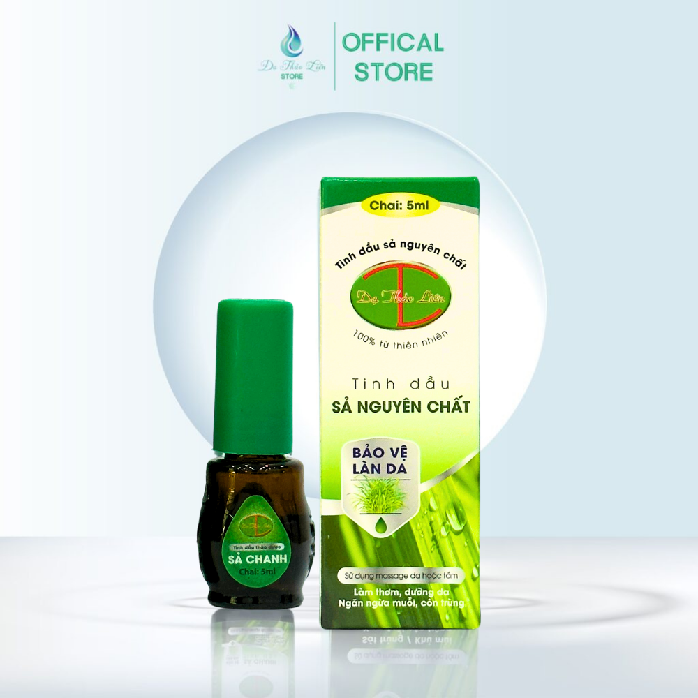 Mô tả Tinh Dầu Sả Nguyên Chất Dạ Thảo Liên 5ML, thành phần 100% thảo dược quý từ thiên nhiên - 1