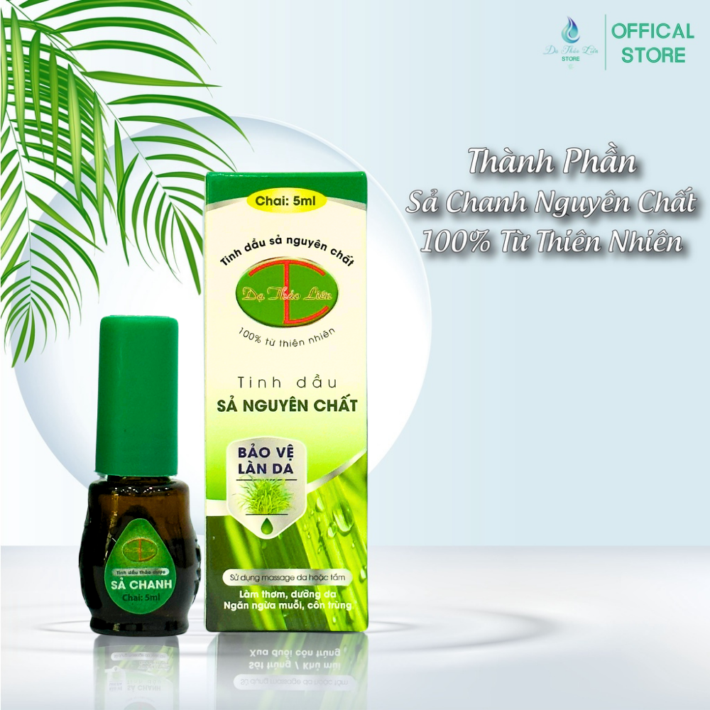 Mô tả Tinh Dầu Sả Nguyên Chất Dạ Thảo Liên 5ML, thành phần 100% thảo dược quý từ thiên nhiên - 3