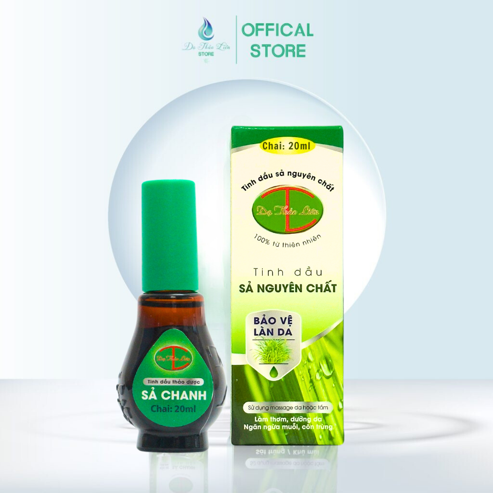 Mô tả Tinh Dầu Sả Nguyên Chất Dạ Thảo Liên 20ML. 100% thảo dược quý từ thiên nhiên - 1