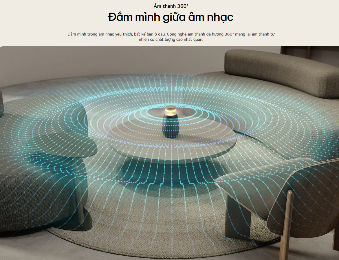 Mô tả Loa Bluetooth LG XBOOM 360 XO2TBK - Hàng chính hãng - 10