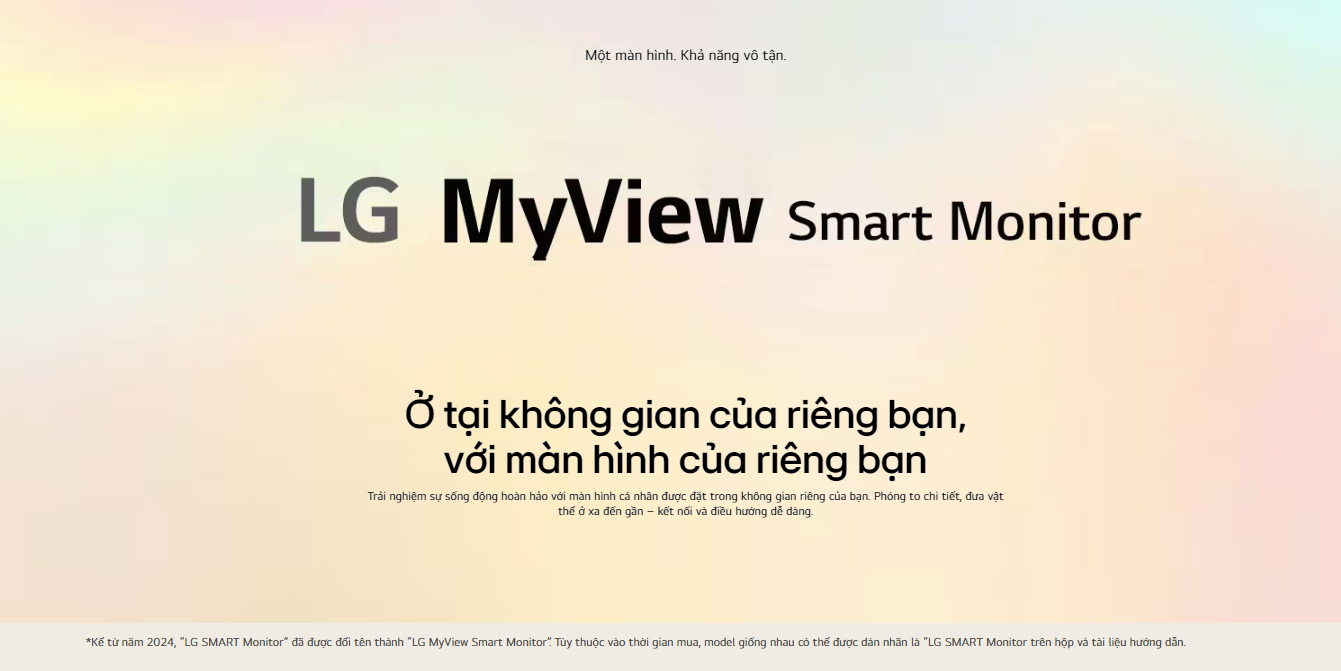 Mô tả Màn hình thông minh LG MyView 25SR50F-W (24.5 inch - IPS - FHD - 8ms - webOS) - Hàng chính hãng - 1