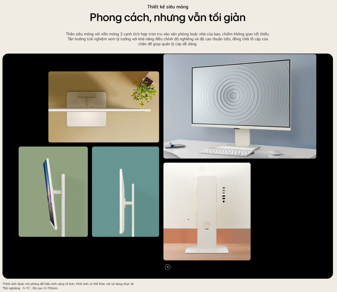 Mô tả Màn hình thông minh LG MyView 25SR50F-W (24.5 inch - IPS - FHD - 8ms - webOS) - Hàng chính hãng - 7