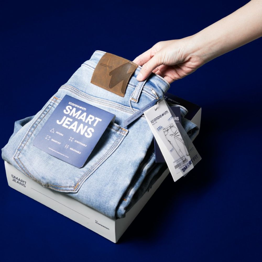 Mô tả Quần jeans nam cao cấp ICONDENIM, quần bò smart fit tôn dáng , siêu co giãn 4 chiều, SMARTJEANS - 7