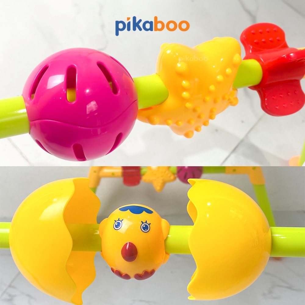 Mô tả Kệ xúc xắc chữ A cao cấp Pikaboo, giúp bé phát triển đa giác quan, chất liệu nhựa cao cấp an toàn - 3