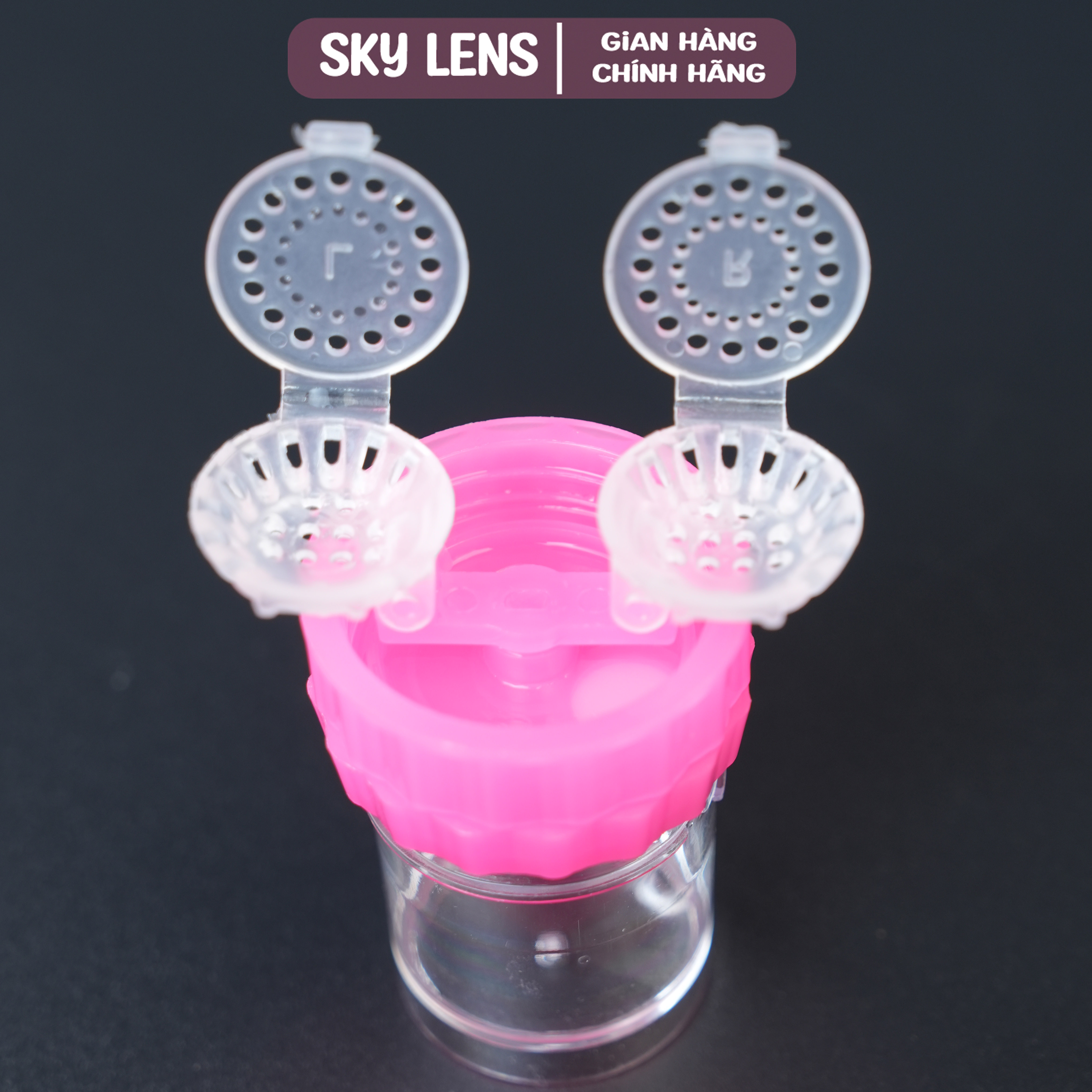 Mô tả Bộ sản phẩm cấp ẩm và bảo quản Kính áp tròng Sky Contact lens: Nước ngâm 150ml  + Nhỏ mắt 15ml - 5