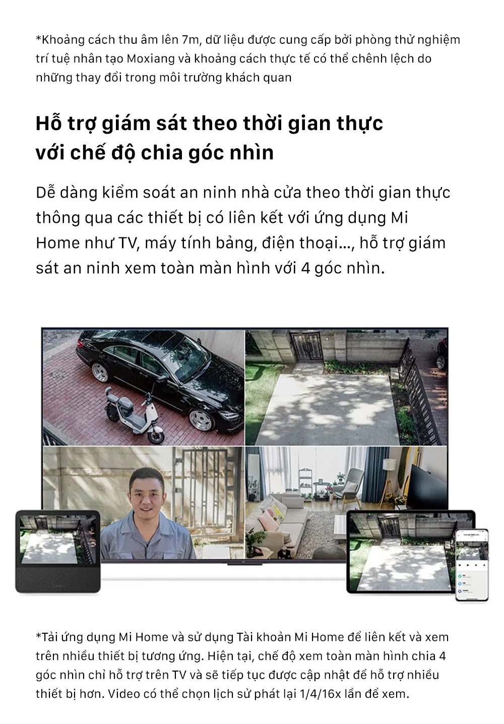 Mô tả Camera Ngoài Trời Xiaomi Outdoor Camera AW300 2K (Ai phát hiện con người - Bảo hành 12 tháng) - 9