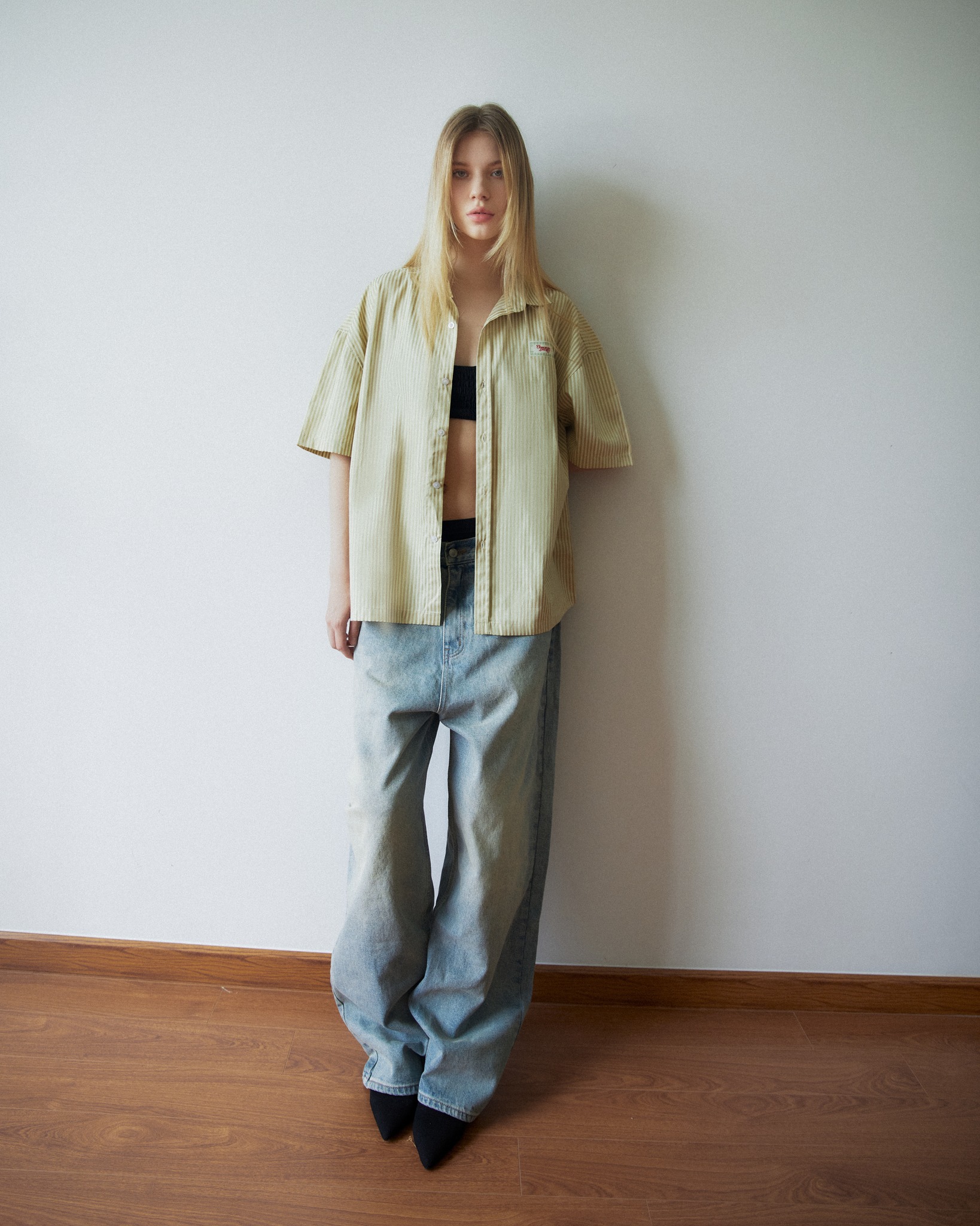 Mô tả Quần Jeans Oh Wonder Studio Le Voyage Blue Sand - 4