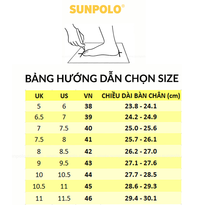 Mô tả Dép nam quai ngang da bò SUNPOLO DQN018 - 1