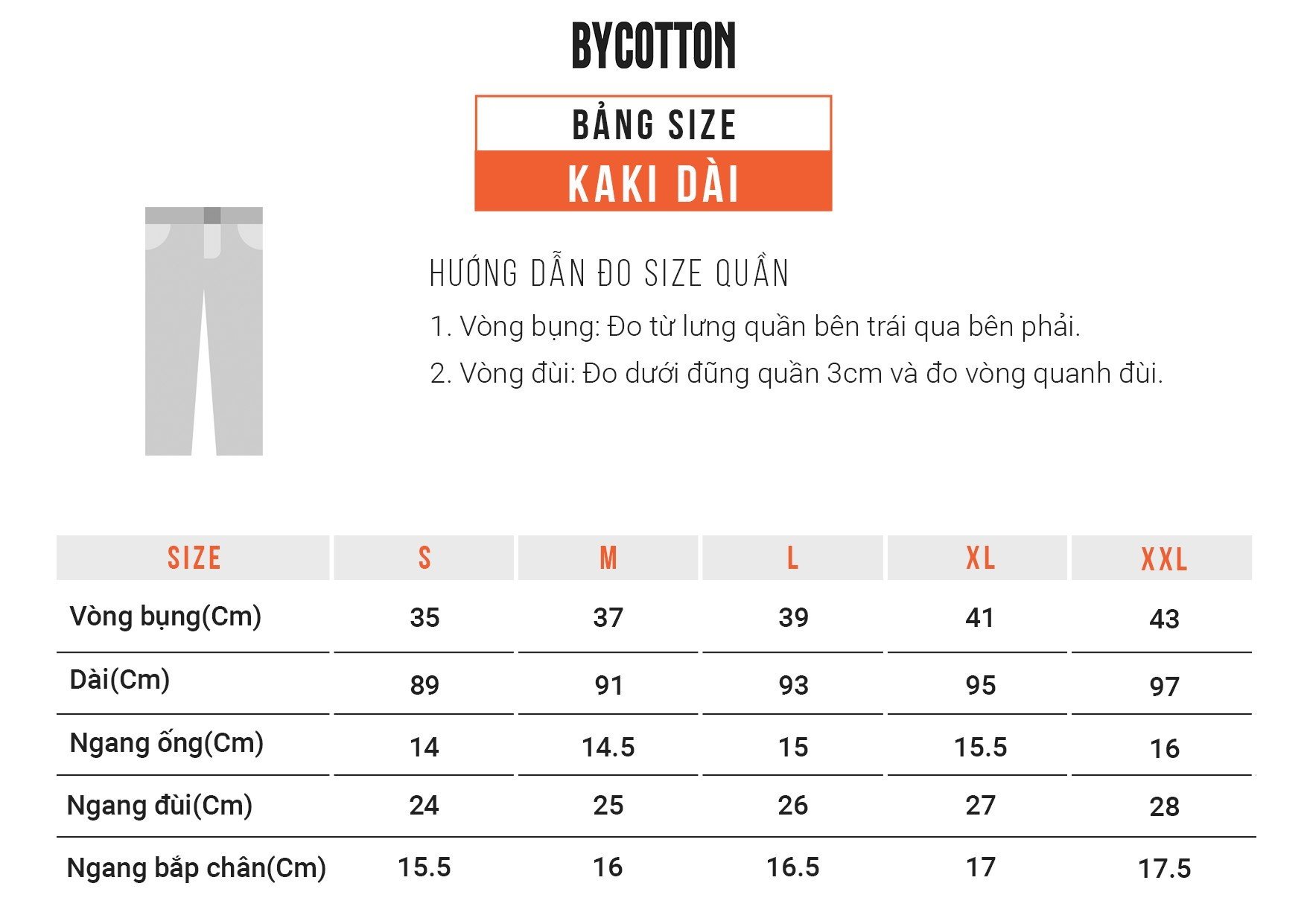 Mô tả Quần Kaki Dài Nam Cao Cấp Beige Kaki Chinos 2.0 BY COTTON - 8