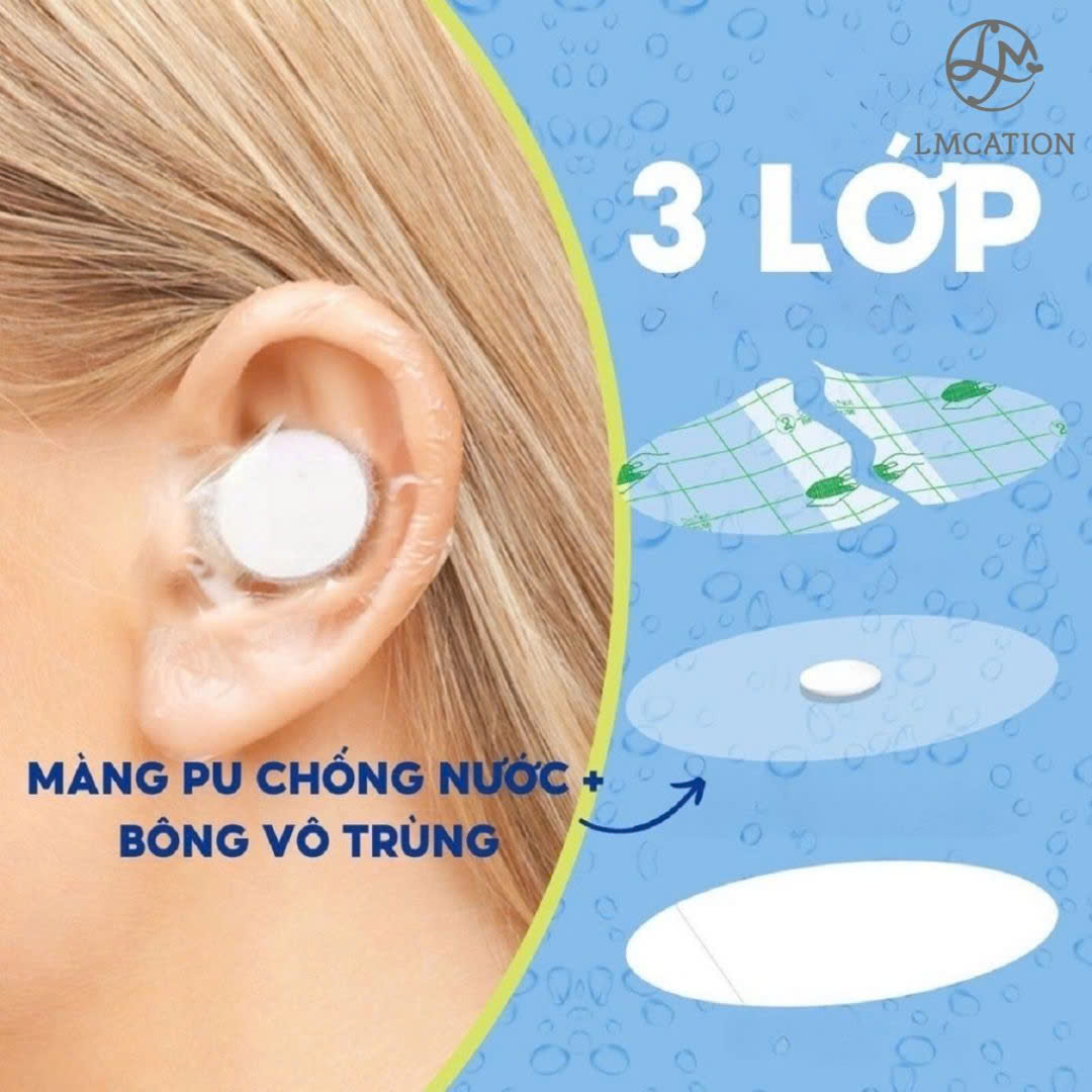 Mô tả Miếng dán đa năng LMcation. Chống thấm nước tai & chống trầy chân. Set 6 miếng dán. - 1