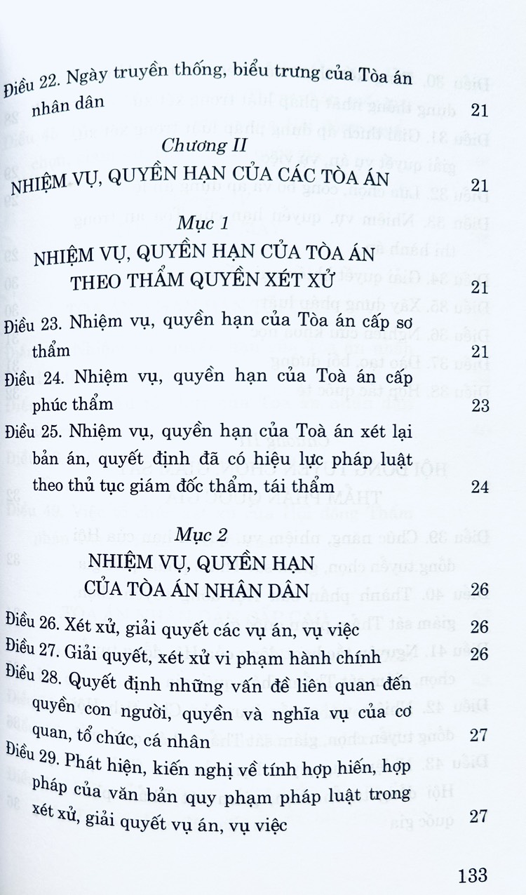 Mô tả Sách - Luật Tổ Chức Tòa Án Nhân Dân Năm 2024 - 5