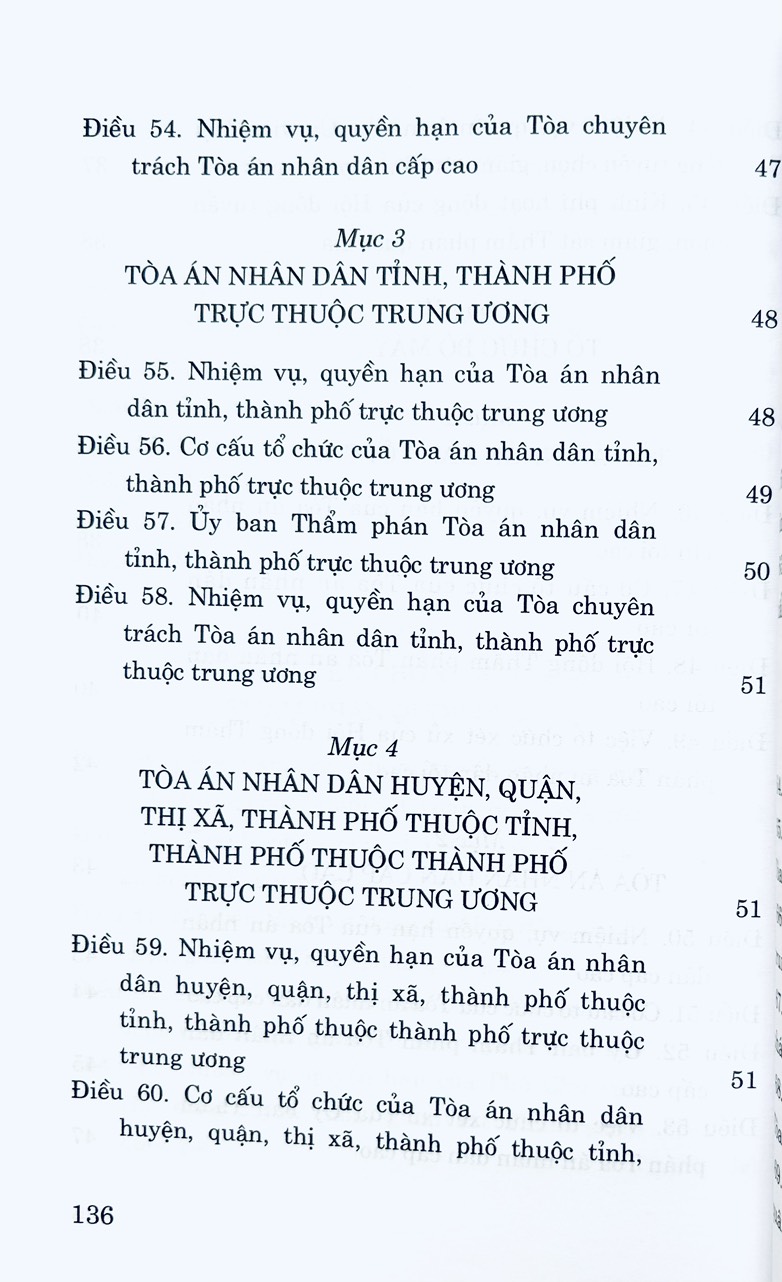 Mô tả Sách - Luật Tổ Chức Tòa Án Nhân Dân Năm 2024 - 8