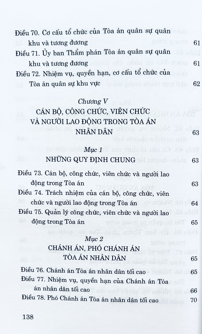 Mô tả Sách - Luật Tổ Chức Tòa Án Nhân Dân Năm 2024 - 10