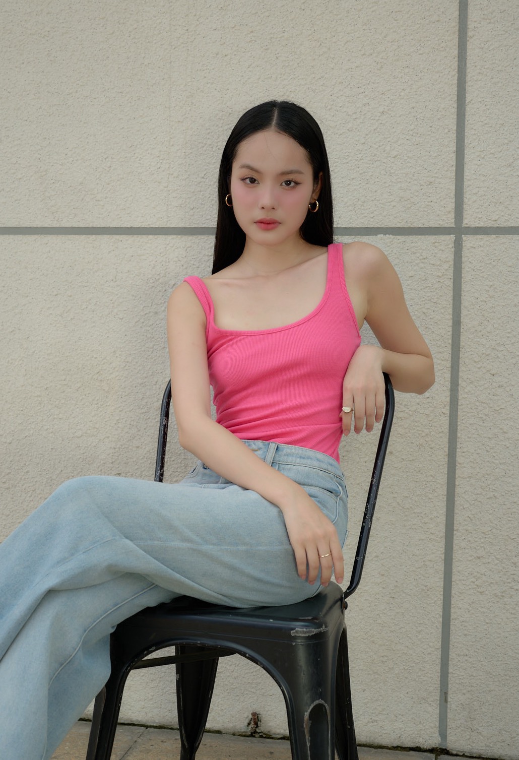 Áo ba lỗ GILLEE màu trắng