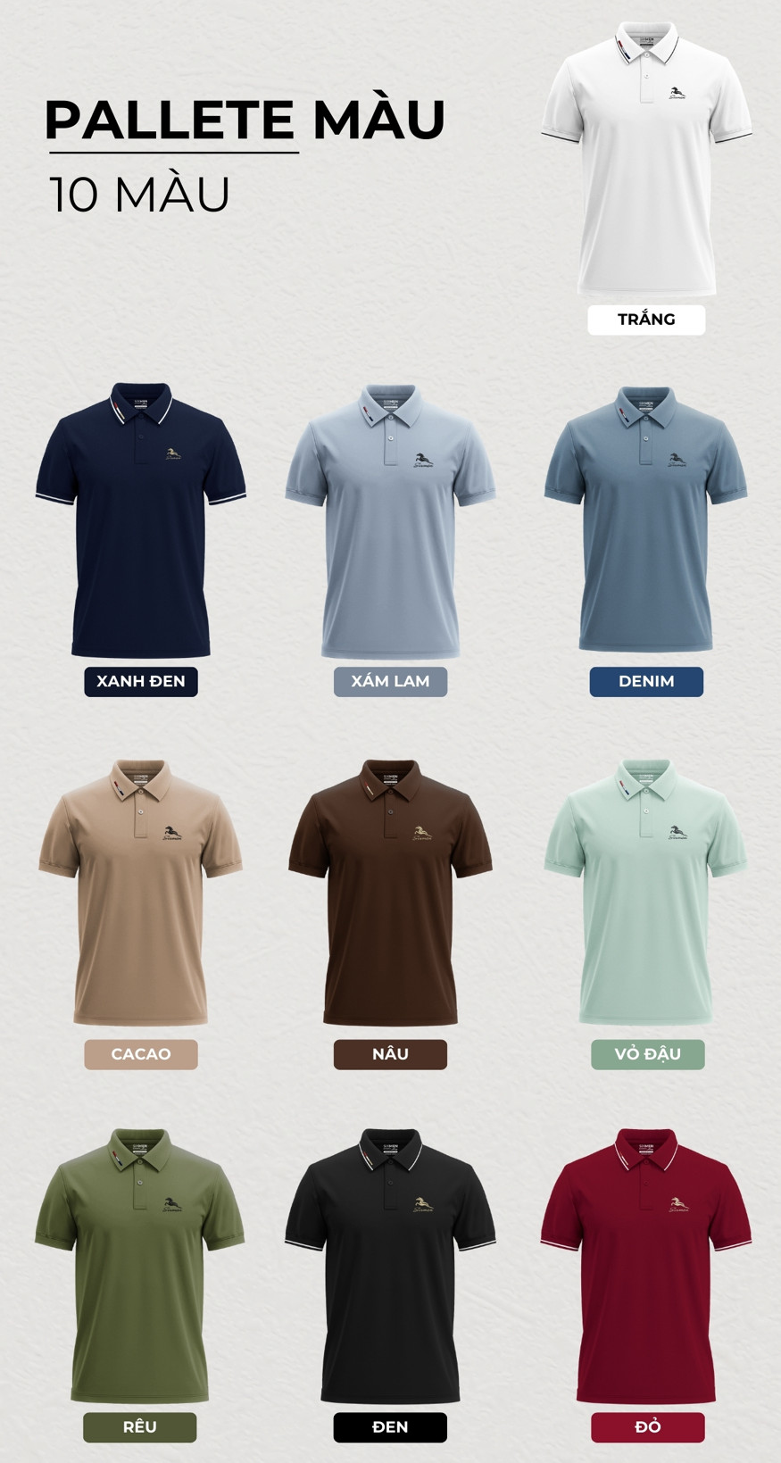 Áo Polo SIXMEN chi tiết 4