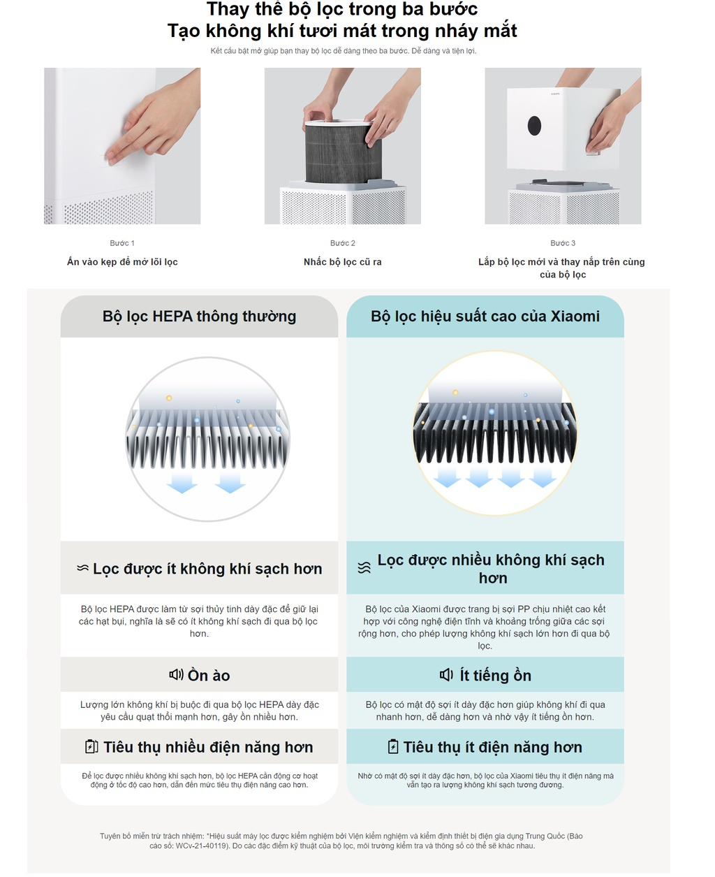 Mô tả Máy Lọc Không Khí Xiaomi Smart Air Purifier 4 Lite EU | Lọc Bụi, Phấn Hoa  | Khử Mùi  | Điều Khiển Qua App | BH 12 Tháng - 8