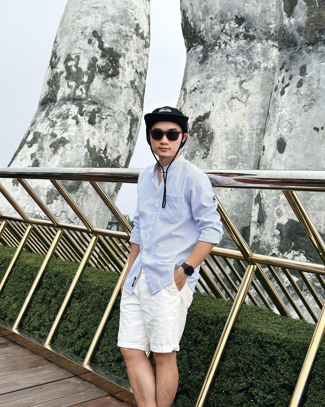 Áo Sơ Mi Nam Cổ Trụ 355 DENIMST