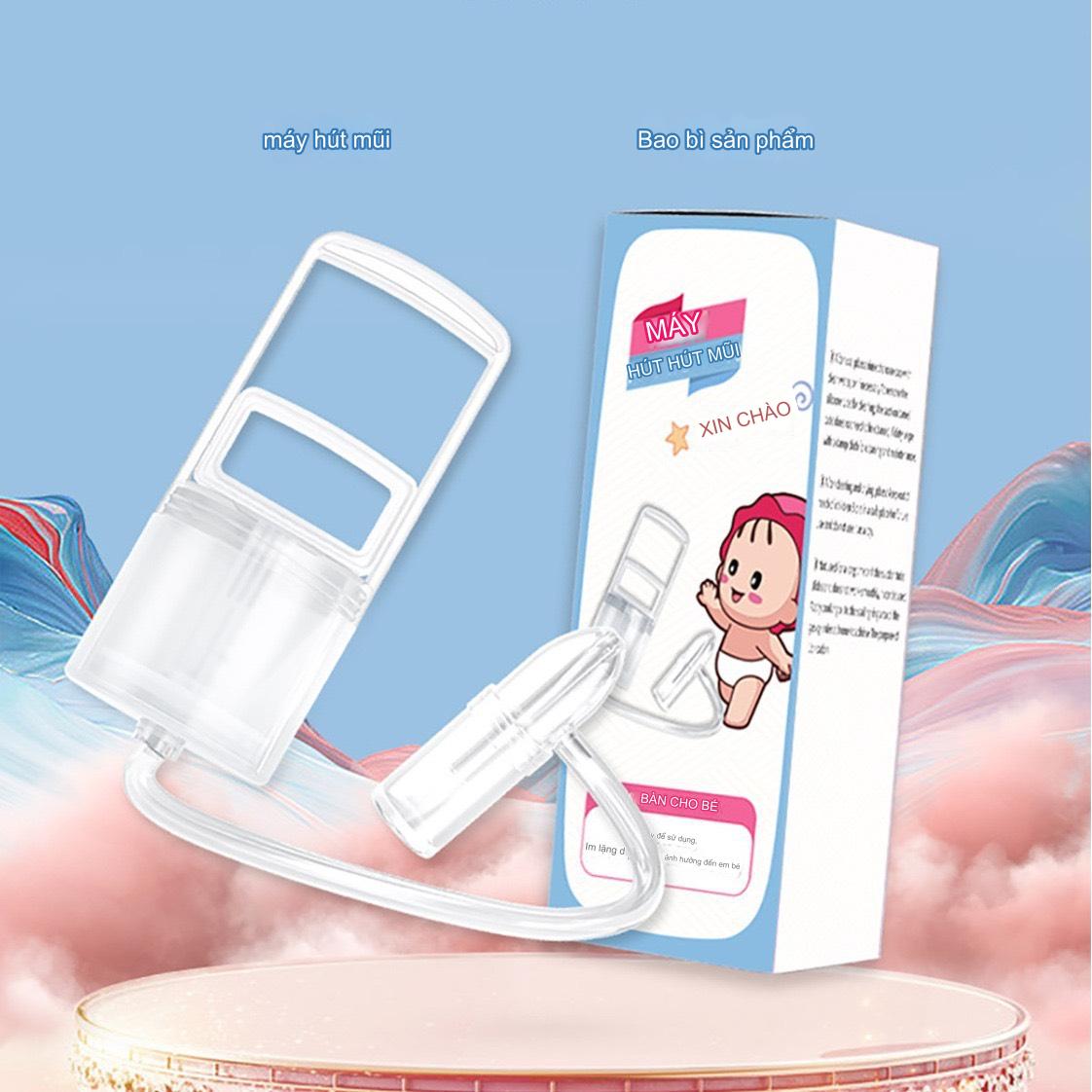 Mô tả Dụng cụ hút mũi kéo tay KidsWorld thế hệ mới chính hãng,nhựa nguyên sinh,lực hút mạnh,an toàn cho bé - 4