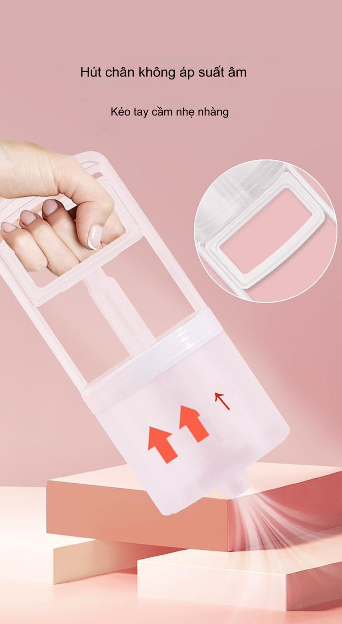 Mô tả Dụng cụ hút mũi kéo tay KidsWorld thế hệ mới chính hãng,nhựa nguyên sinh,lực hút mạnh,an toàn cho bé - 2