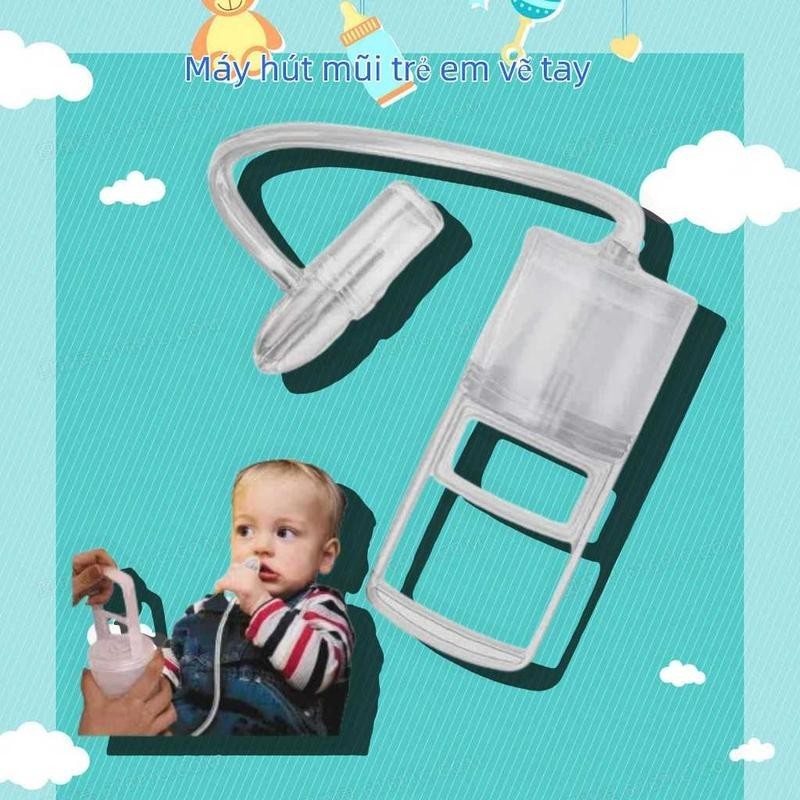 Mô tả Dụng cụ hút mũi NASAL kéo tay thế hệ mới, chất liệu nhựa nguyên sinh, lực hút mạnh, an toàn cho bé - 7