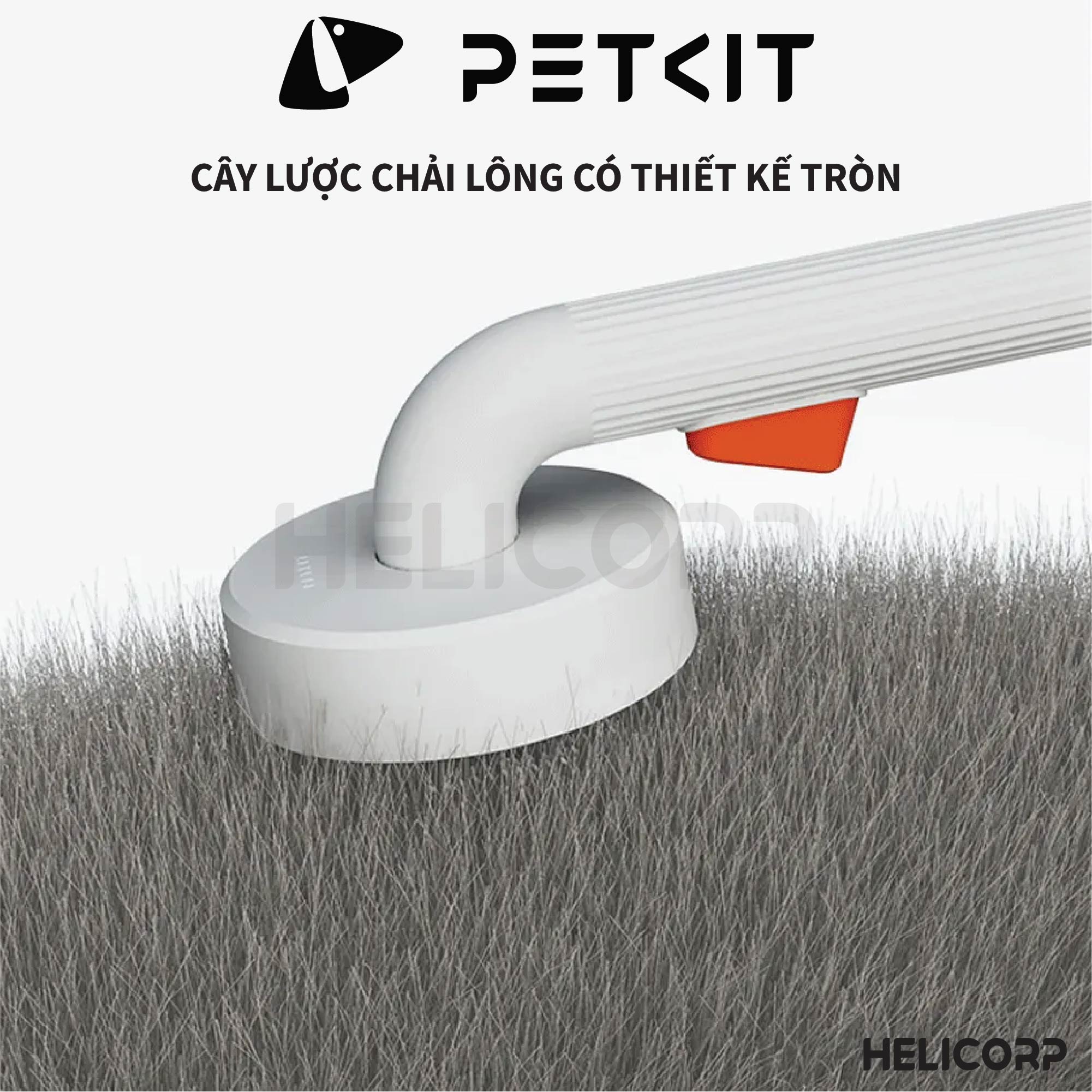 Mô tả Chải Lông Petkit Cây Chải Lông Mèo, Lược Chải Lông Chó - HeLiCorp - 4