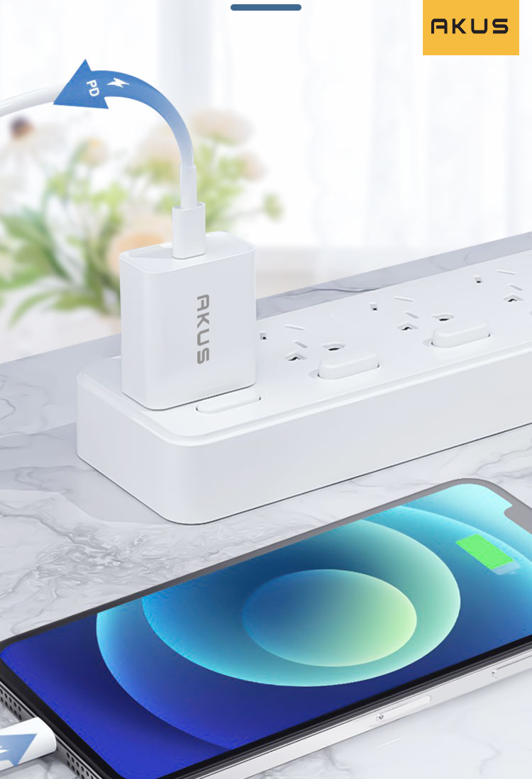 Mô tả Củ sạc nhanh AKUS PD20W - 2