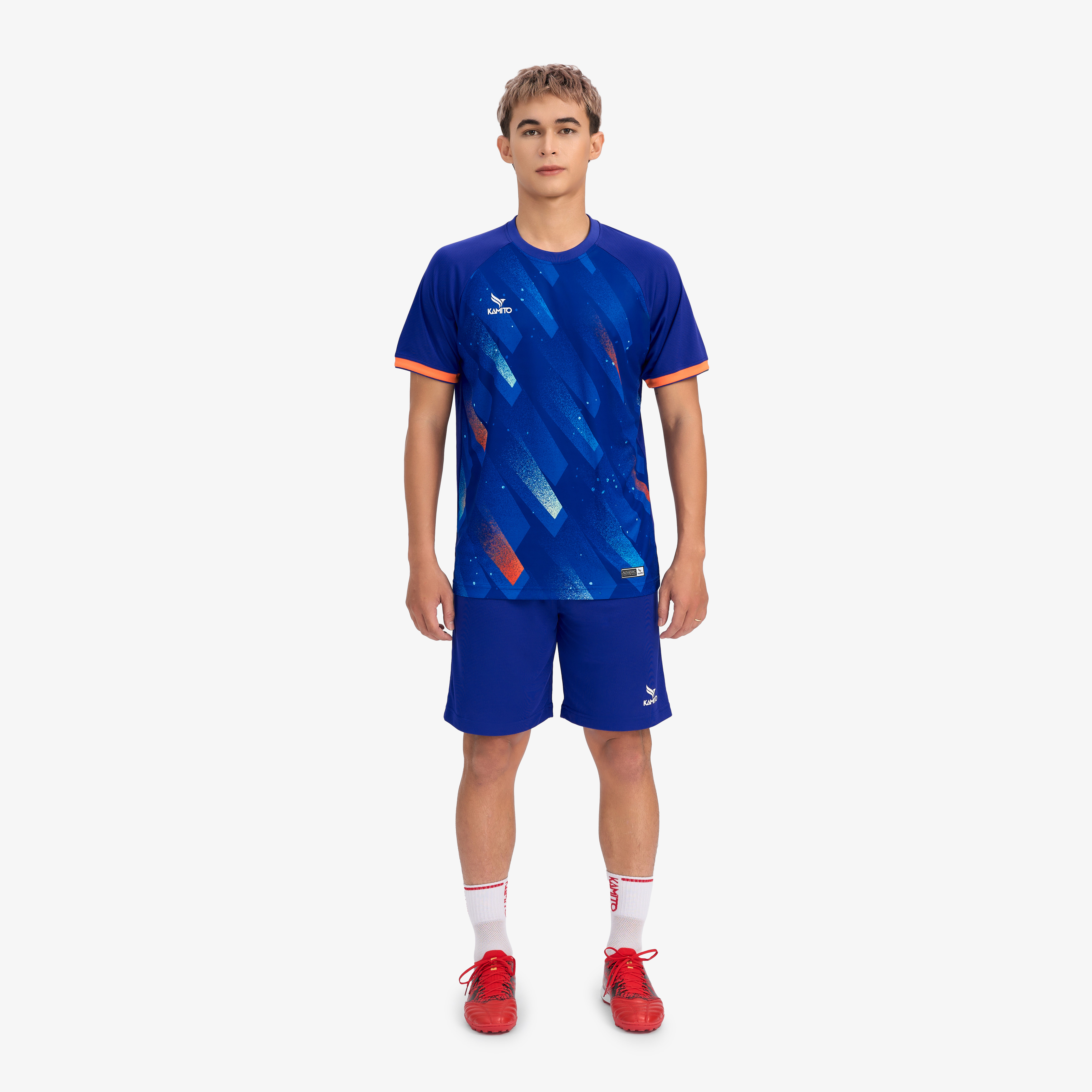 Mô tả Bộ quần áo bóng đá Kamito Galaxy, form vừa vặn, polyester mềm mịn, co giãn 4 chiều, thoáng khí - 1