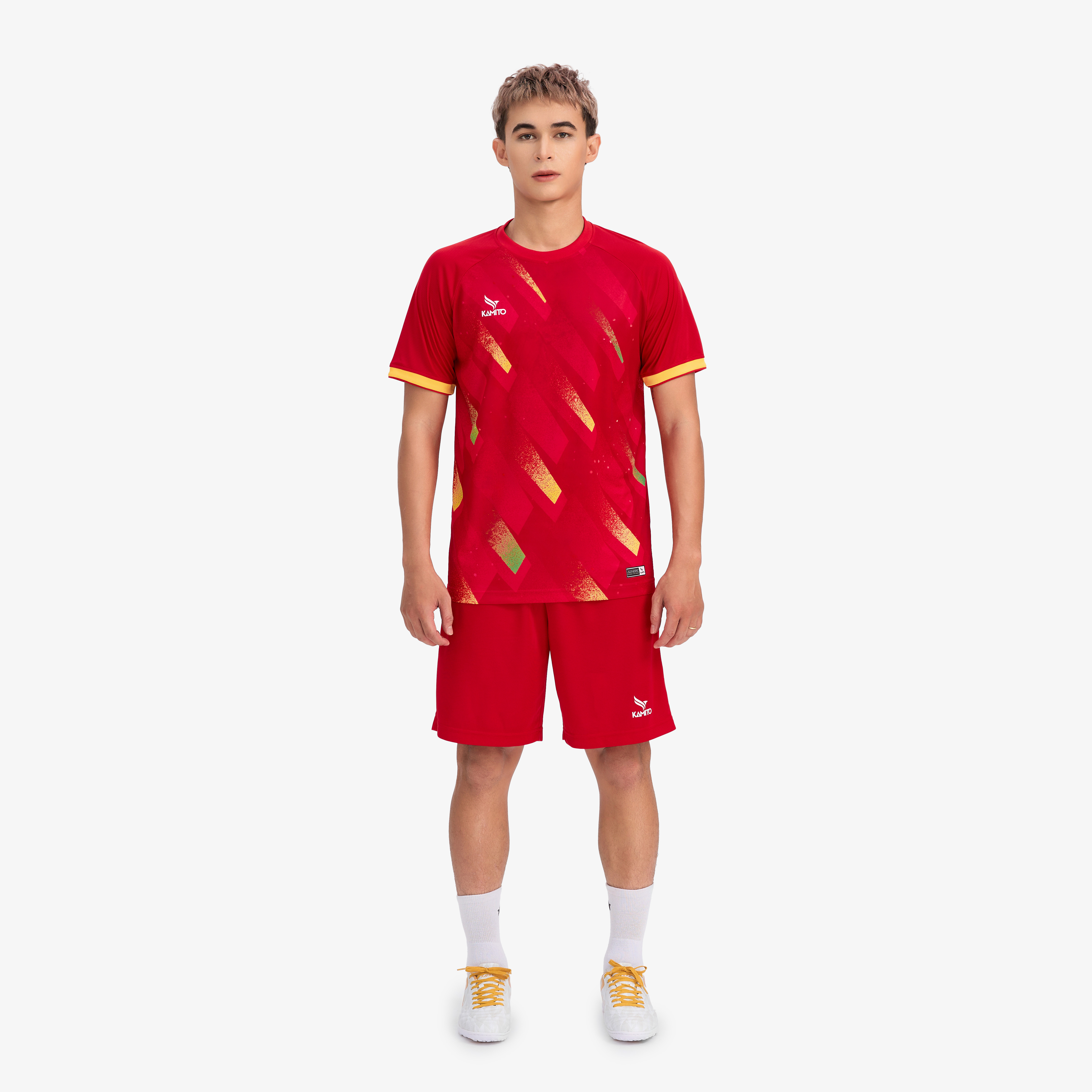 Mô tả Bộ quần áo bóng đá Kamito Galaxy, form vừa vặn, polyester mềm mịn, co giãn 4 chiều, thoáng khí - 2