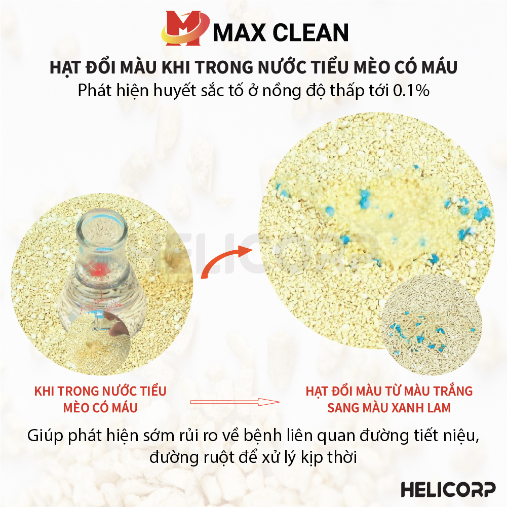 Mô tả Cát Vệ Sinh Cho Mèo, Cát Mèo Đậu Nành Tofu Max Clean 2.5KG - 4