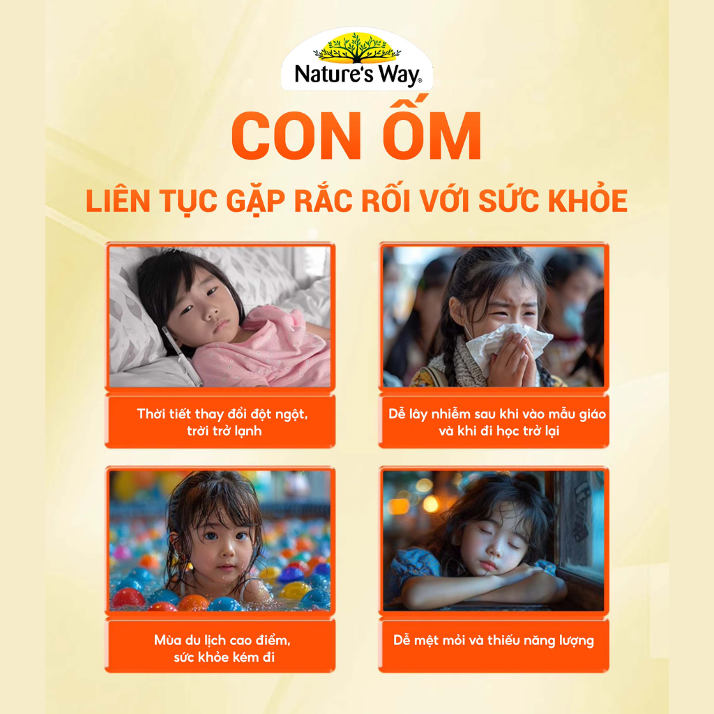 Mô tả Kẹo Dẻo Vi Chất Nature's Way Kids Smart Vita Gummies Vitamin C+ZinC – Bổ sung kẽm và vitamin C tăng sức đề kháng cho trẻ - 4