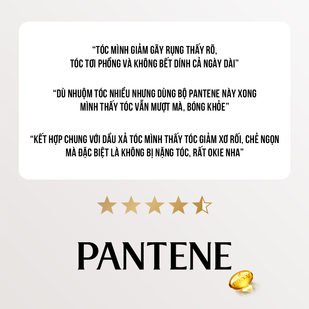 Mô tả Dầu Gội PANTENE Pro-V Ngăn Rụng Tóc/ Suôn Mượt Óng Ả - Chai 1800ML - 2