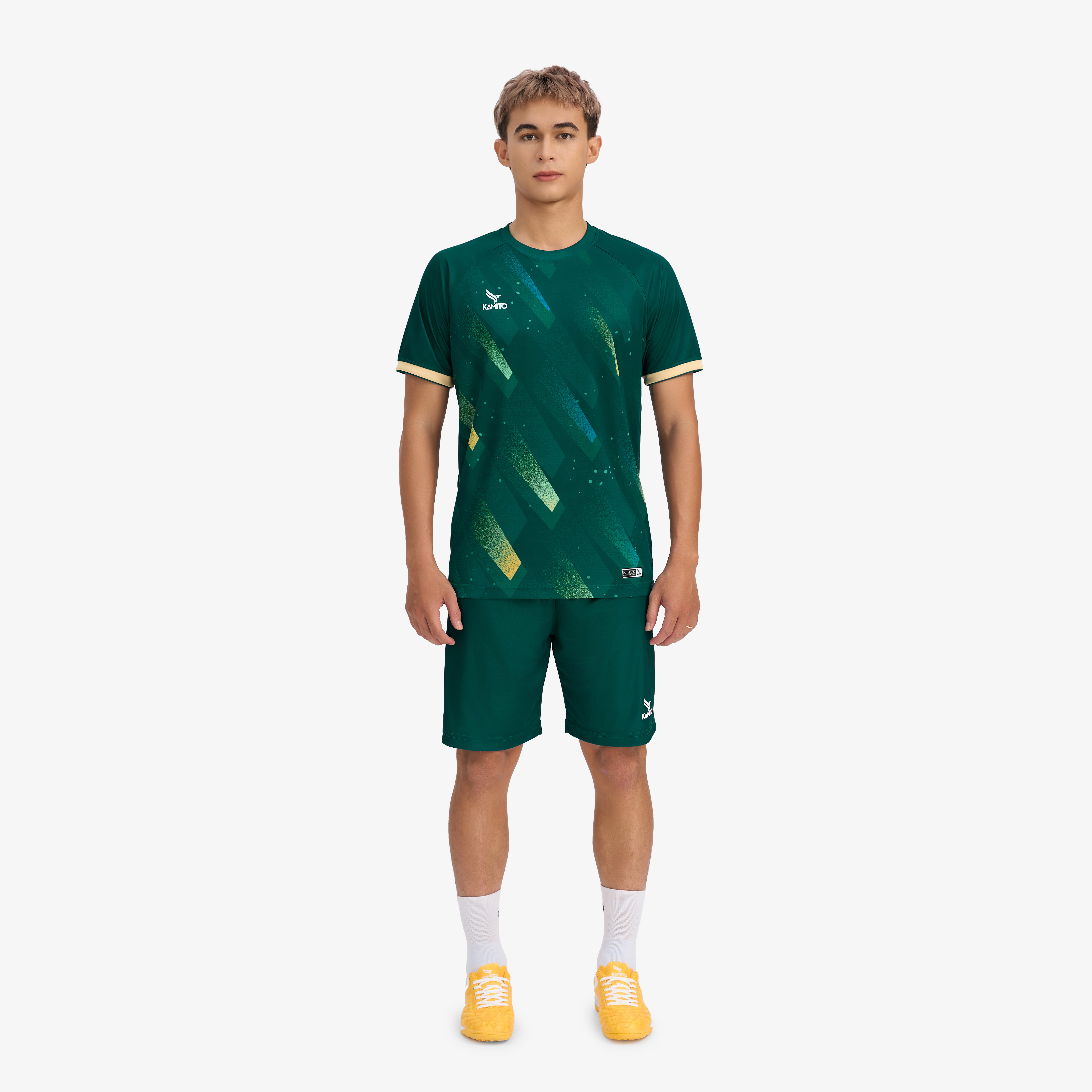 Mô tả Bộ quần áo bóng đá Kamito Galaxy, form vừa vặn, polyester mềm mịn, co giãn 4 chiều, thoáng khí - 4