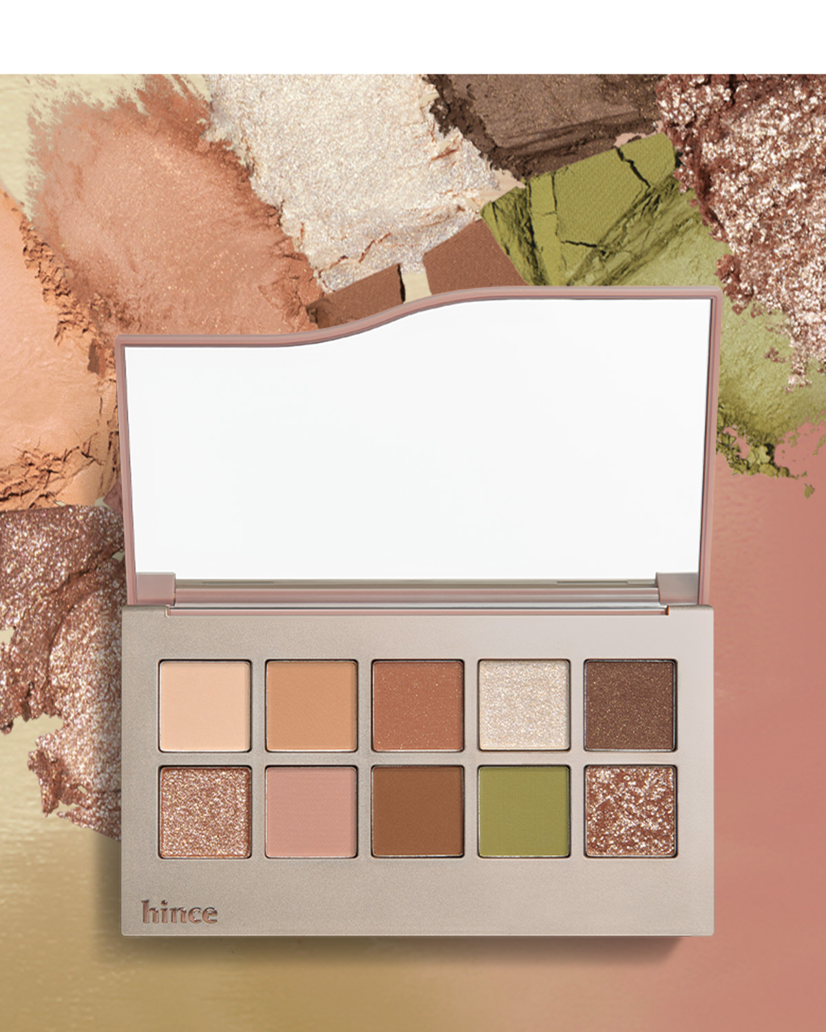 Mô tả Bảng Phấn Mắt 10 Màu Có Nhũ hince New Depth Eyeshadow Palette 9.1g - 1