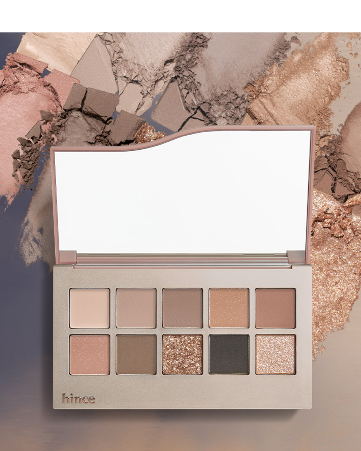 Mô tả Bảng Phấn Mắt 10 Màu Có Nhũ hince New Depth Eyeshadow Palette 9.1g - 3