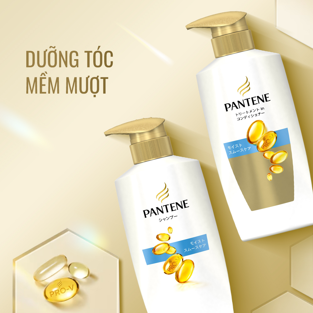Mô tả Dầu Gội PANTENE Pro-V Phục Hồi Hư Tổn/ Dưỡng Mềm Mượt - Chai 450ML - 2