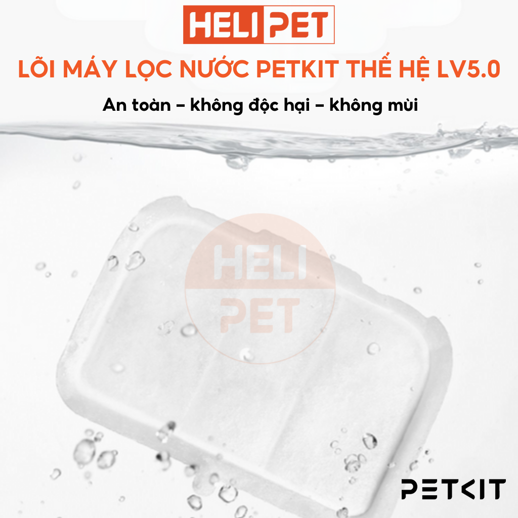 Mô tả [Bản Quốc Tế] Lõi Lọc Nước PETKIT Filter RECT Dùng Cho PETKIT Eversweet Max - HeLiPet - 5