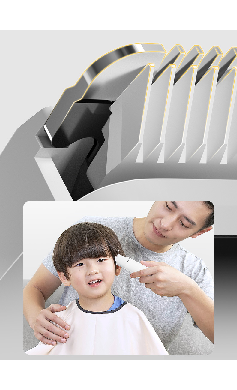 Mô tả Tông đơ cắt tóc Enchen Boost 2 đâu cắt gốm 2 chế độ cạo, độ ồn thấp, pin đến 120 phút - BH 6 tháng - 4