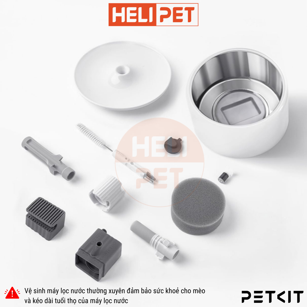 Mô tả Bộ dụng cụng vệ sinh máy lọc nước PETKIT Cleaning Kit 2in1 đa năng - 4