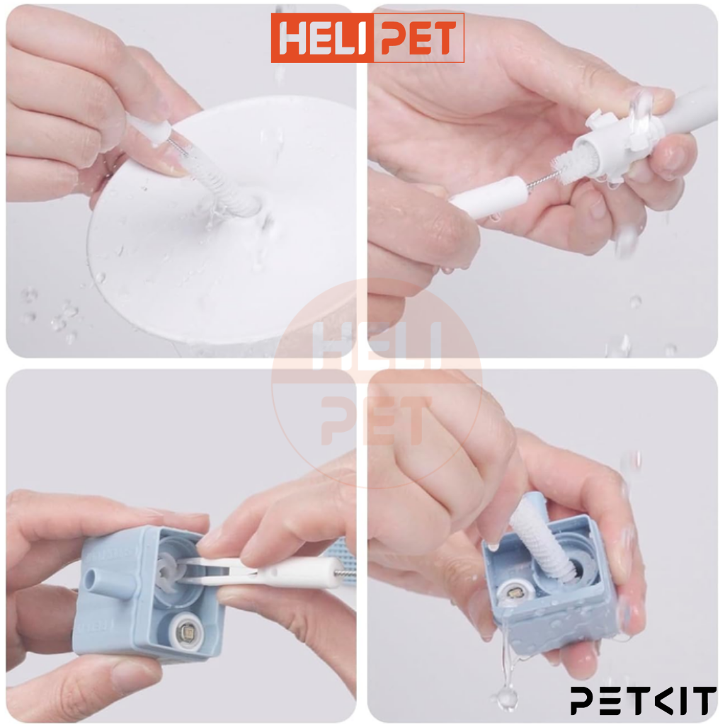 Mô tả Bộ dụng cụng vệ sinh máy lọc nước PETKIT Cleaning Kit 2in1 đa năng - 8