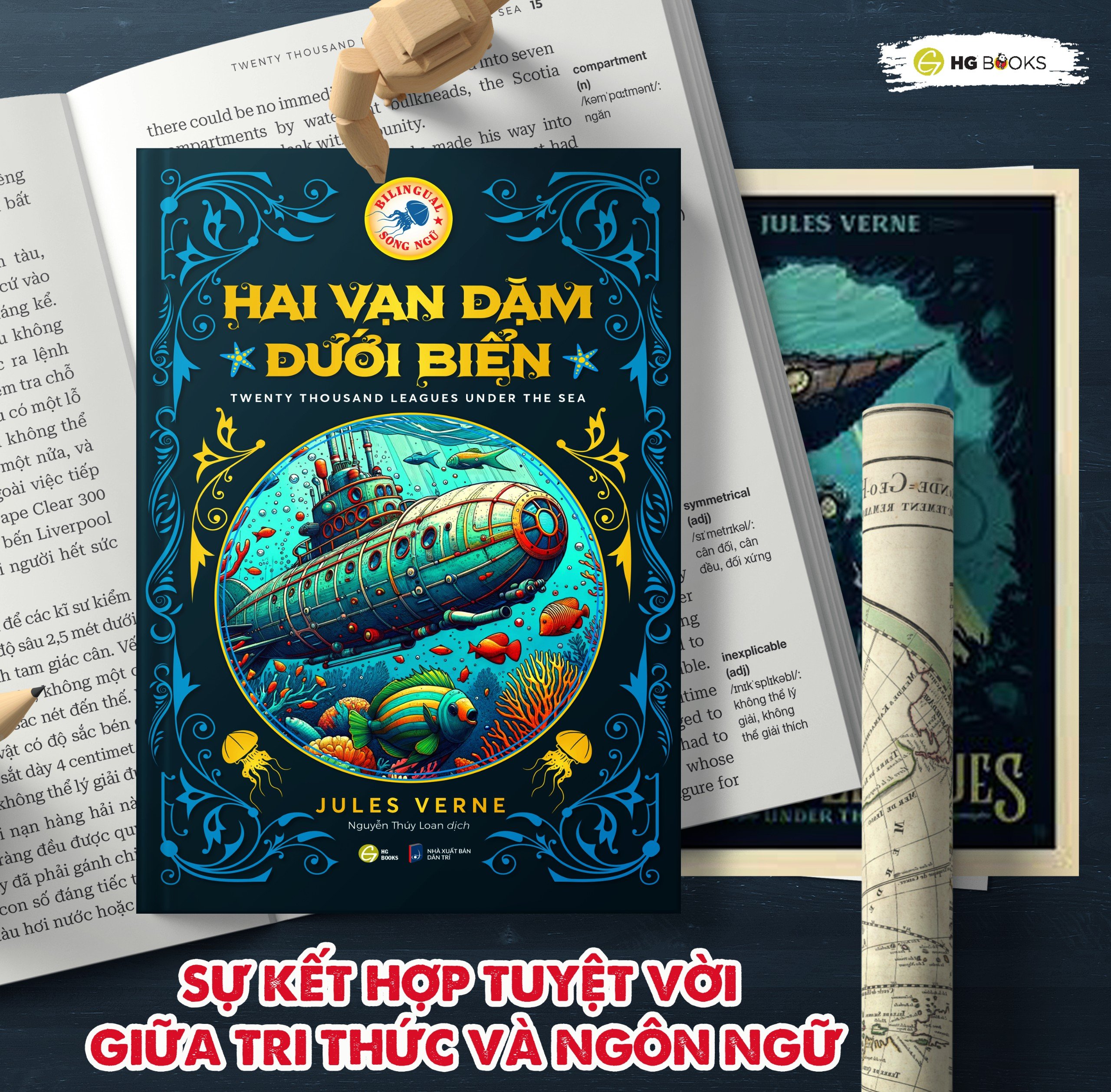 Mô tả Sách văn học kinh điển song ngữ - Sách văn học, tặng audio và note từ vựng song ngữ - HG Books - 7