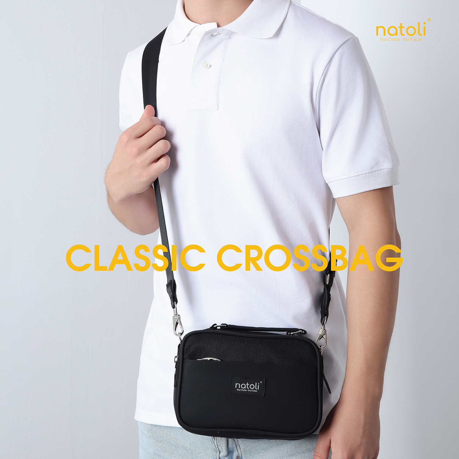 Túi đeo chéo Natoli T8 chống nước