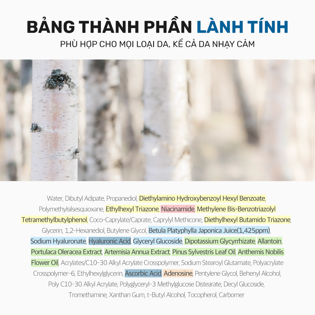 Mô tả Combo 2 Kem Chống Nắng Round Lab Birch Juice 50ml SPA 50+ PA++++ - 4