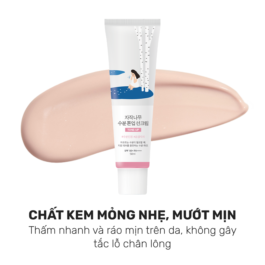 Mô tả Combo 2 Kem Chống Nắng Round Lab Birch Juice 50ml SPA 50+ PA++++ - 6