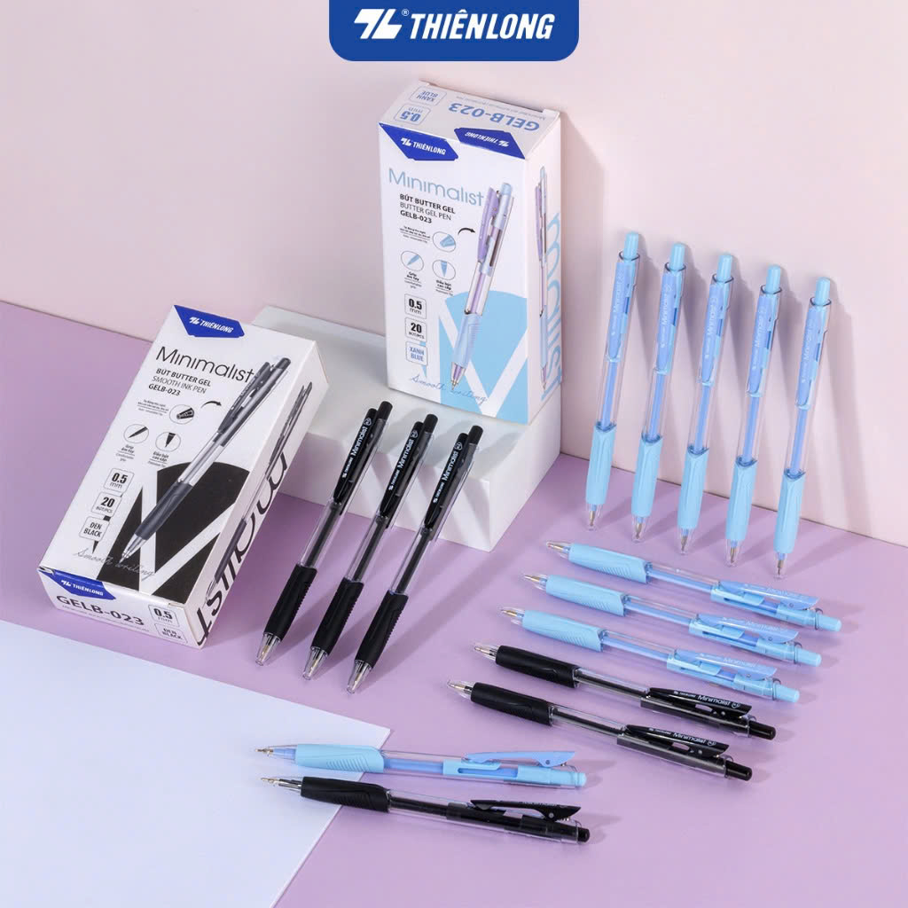 Mô tả Bút gel B - Minimalist Butter Gel Thiên Long GELB-023 - 1