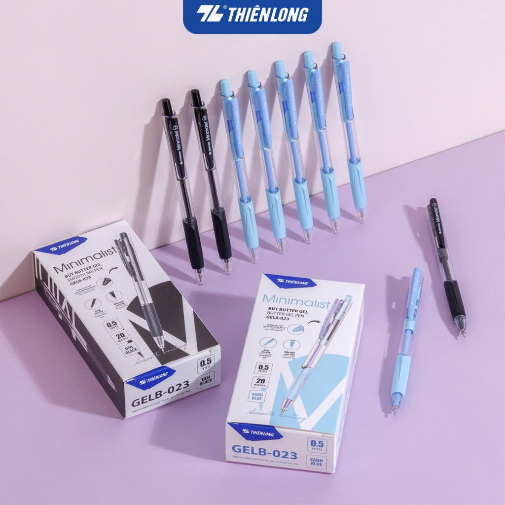 Mô tả Bút gel B - Minimalist Butter Gel Thiên Long GELB-023 - 2